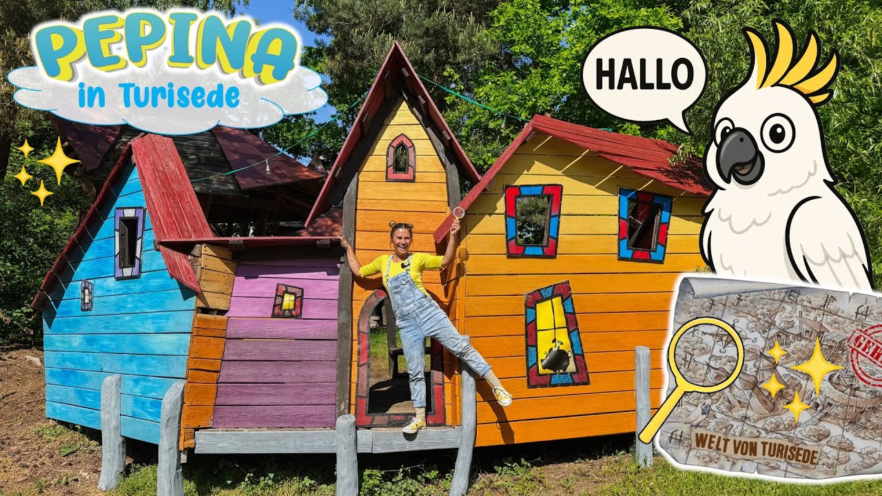 🗺️ Die GEHEIME SCHATZKARTE von Turisede 🔍🦜 Pepina trifft Coco den Kakadu