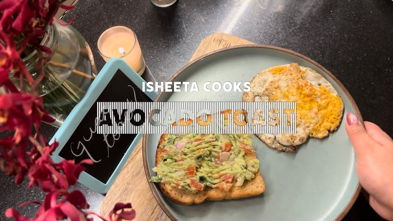 Avocado Toast Recipe | Guacamole | Healthy & Quick Breakfast Recipe | एवोकाडो टोस्ट 