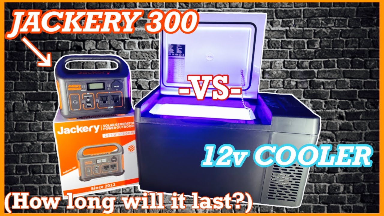 JACKERY 300: Как долго проработает 12-вольтовый кулер?