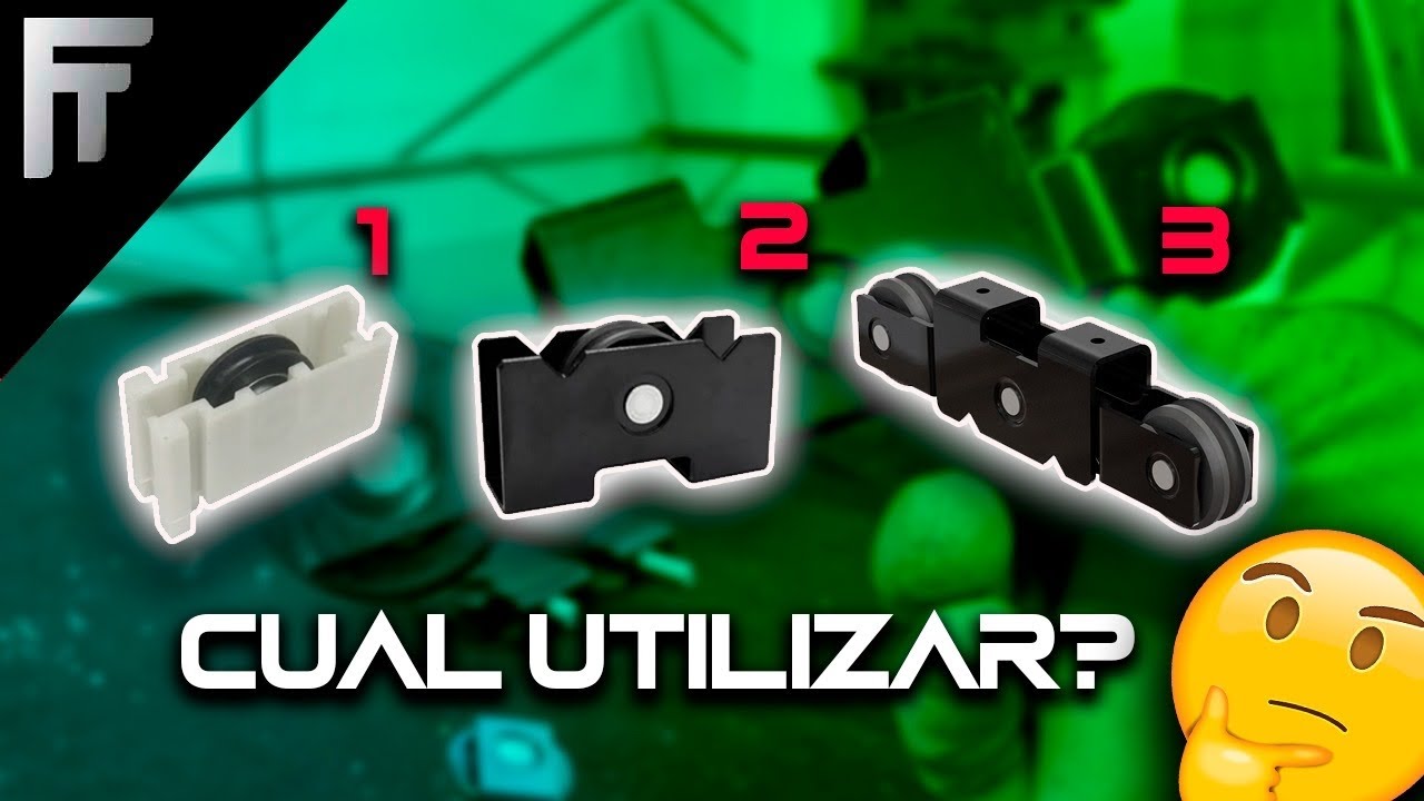 🔥Tipos de carretillas para cancel de 3 pulgadas. Aprende con nuestro curso de aluminio