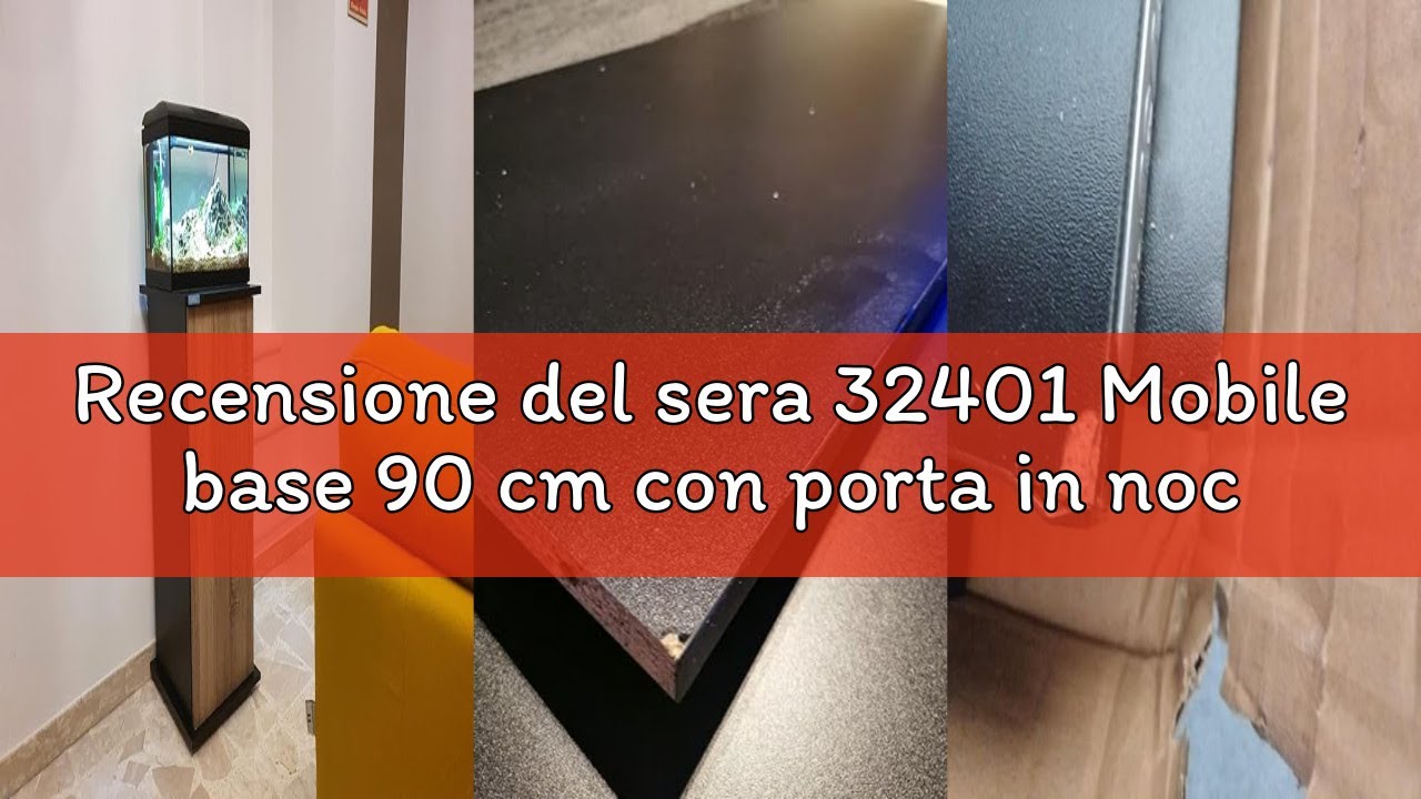 Recensione del sera 32401 Mobile base 90 cm con porta in noce per Scaper Cube