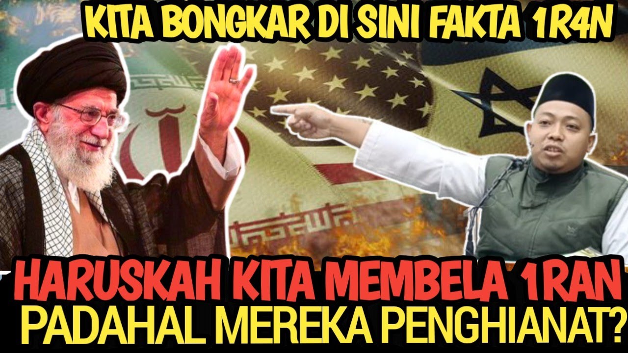 PEMBELA 1R4N KECEWA USTADZ INI BONGKAR FAKTA MENGEJUTKAN BAHWA DI 1R4N MUNCUL 70.000 PASUKAN DJJAL