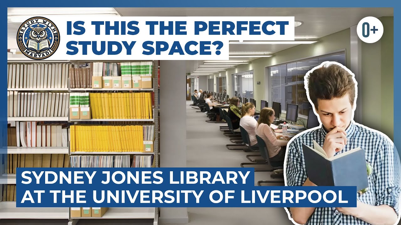 Liverpool University Library Tour / The Quietest Study Space on Campus / Academic Facilities