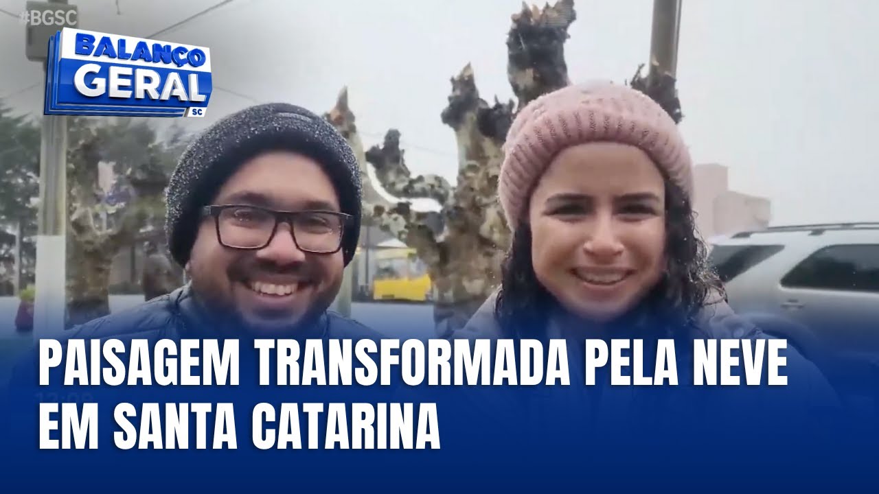 São Joaquim amanhece com neve pela terceira vez no ano
