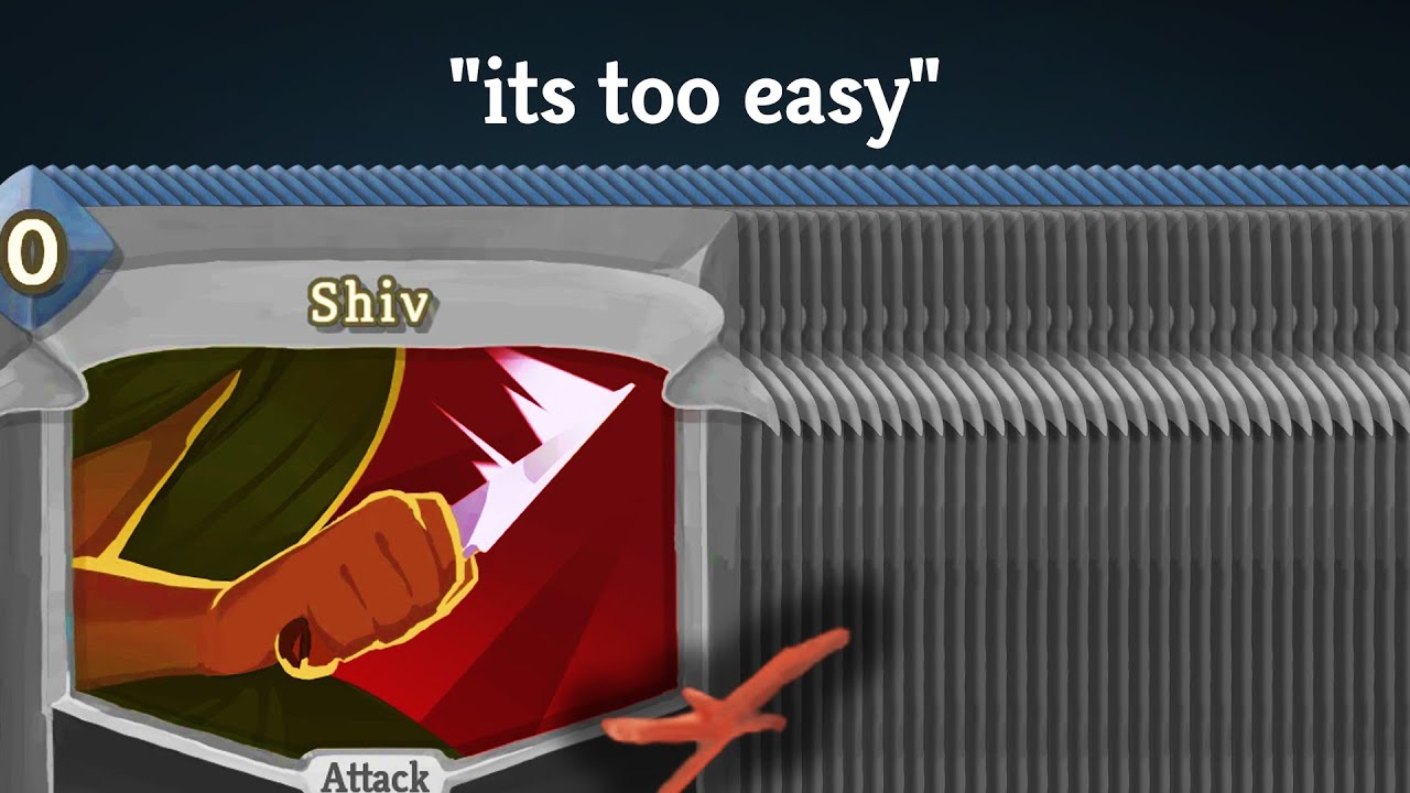 Overpowered Shiv Combo!