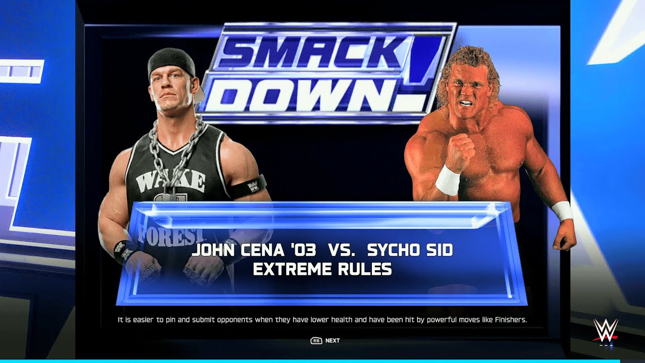 WWE 2K25 - John Cena vs. Sycho Sid | Era Showdowns