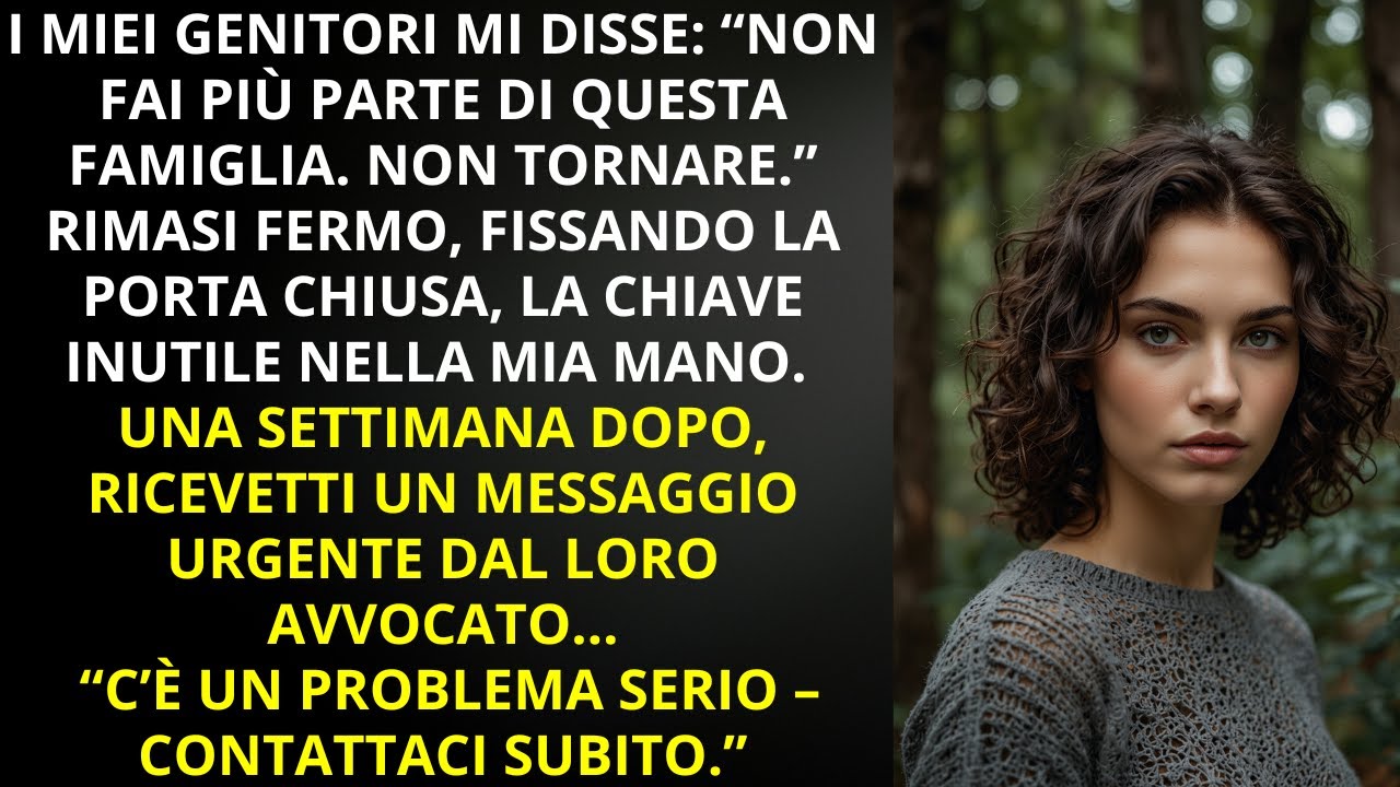 A CENA DI FAMIGLIA MI HANNO DETTO: ‘NON HAI PIÙ UNA CASA’… UNA SETTIMANA DOPO IL LORO AVVOCATO...
