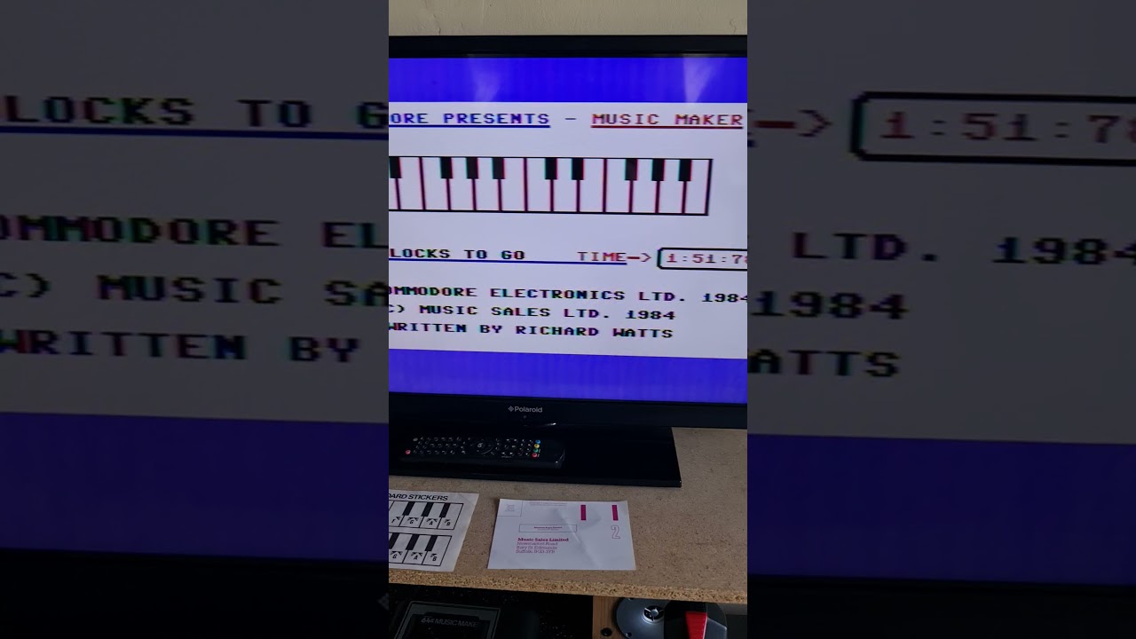 c64 music maker keyboard and software