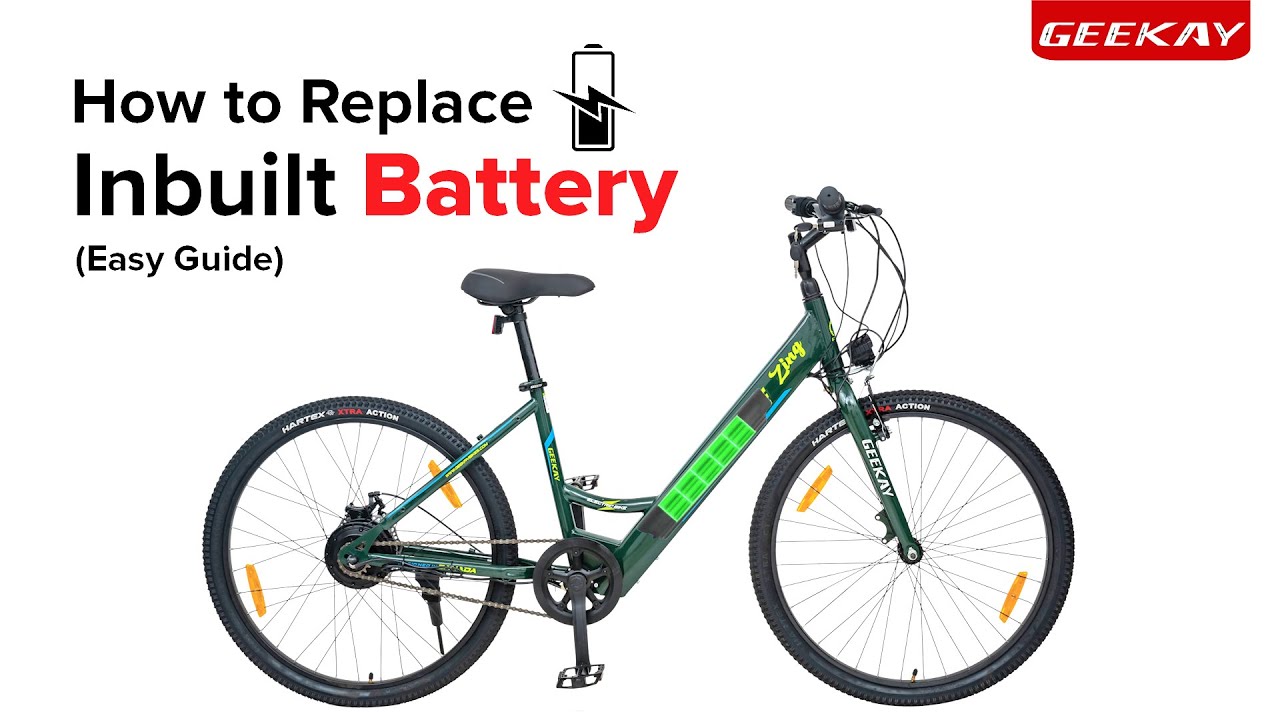How to Replace an Inbuilt Battery | Geekay Bikes