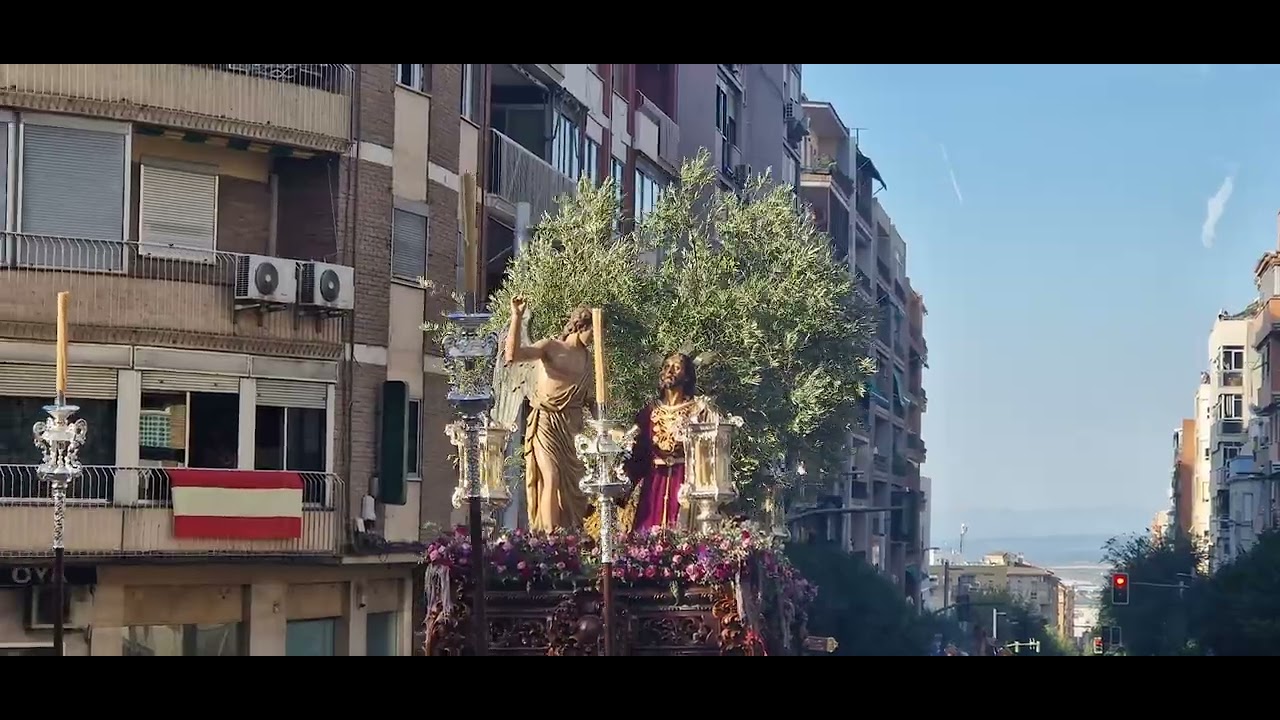 Oración al Huerto de Andújar por la Avenida de Madrid Magna de Jaén 2025