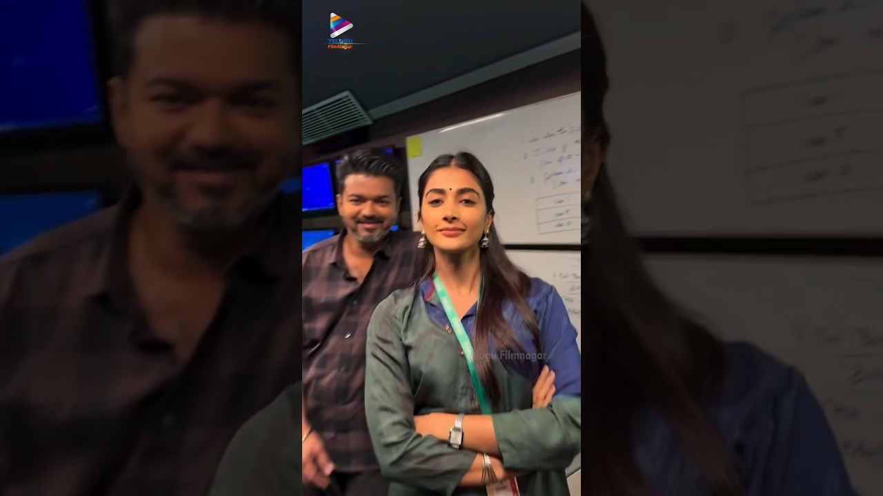 Who Wins The Election? 😉 | #ThalapathyVijay&rsquo;s Blush Is The Real Answer ❤️ | #TVKVijay | #PoojaHegde