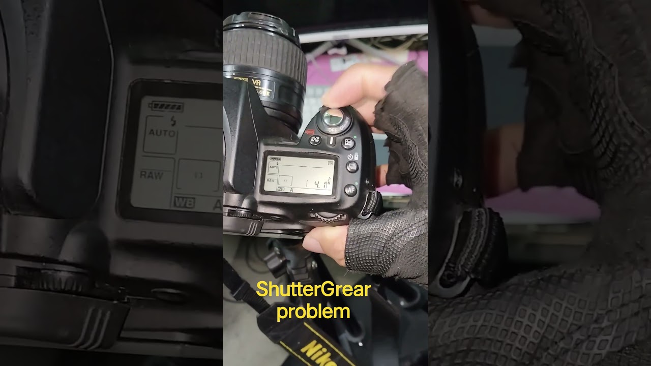 Nikon d90 Error ShutterGear Problem