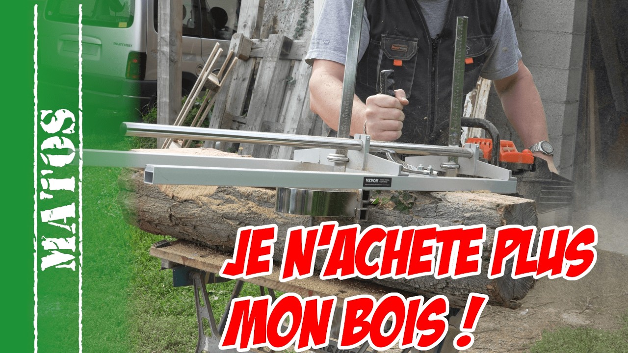Une mini scierie à la maison - gruminette Vevor
