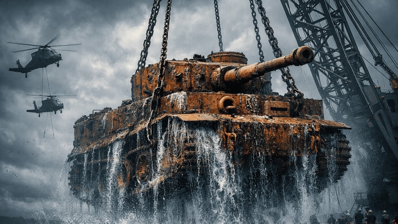 Salvaging & Restoring a Lost Tiger I Tank After 79 Years Forgotten Underground — Shocking end