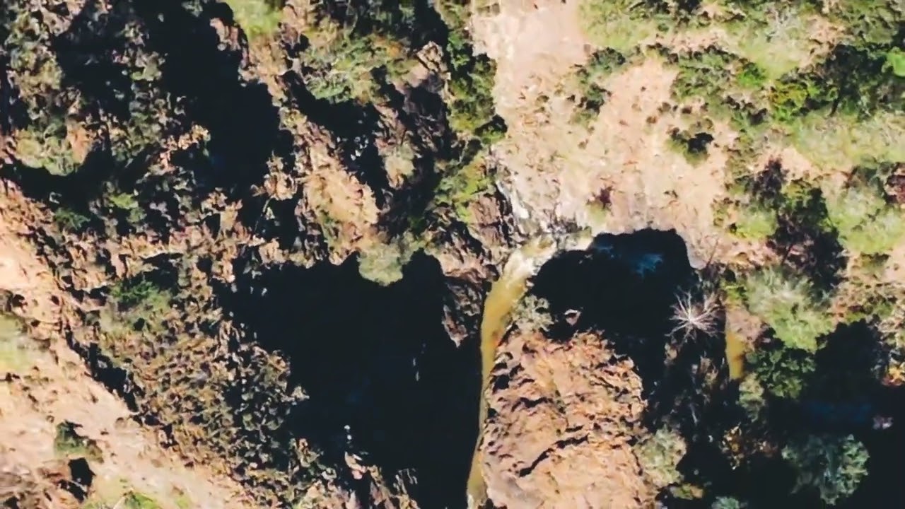 Kyparissia river drone footage.