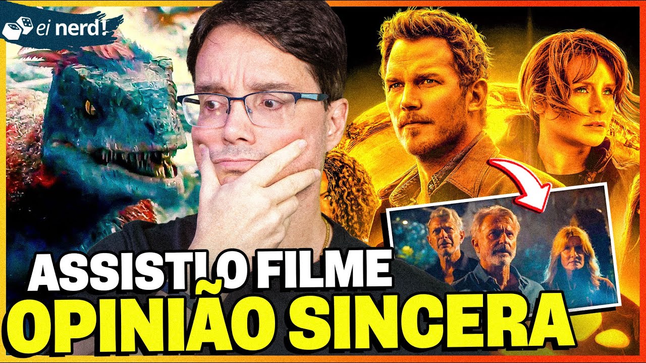 ASSISTI JURASSIC WORLD: DOMINION -  PODERIA SER MELHOR?[An&aacute;lise com Spoiler]