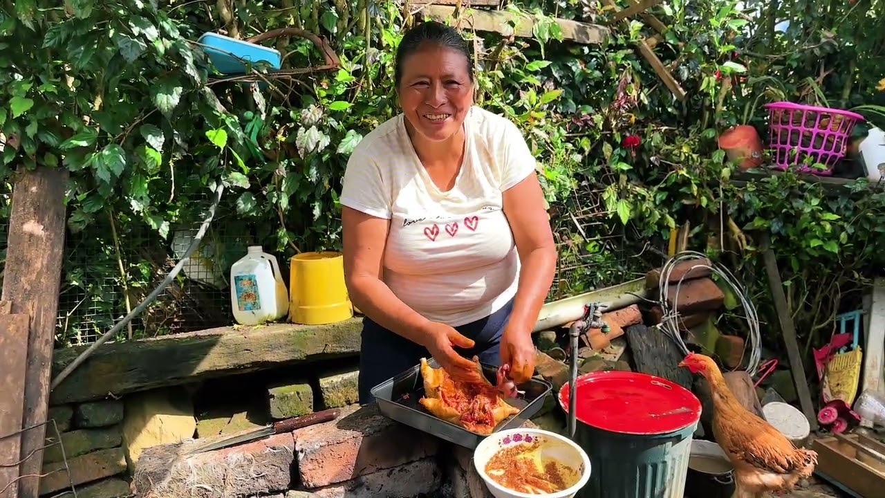 Preparé un cuy hornado para llevarle a mi hija que está con antojos