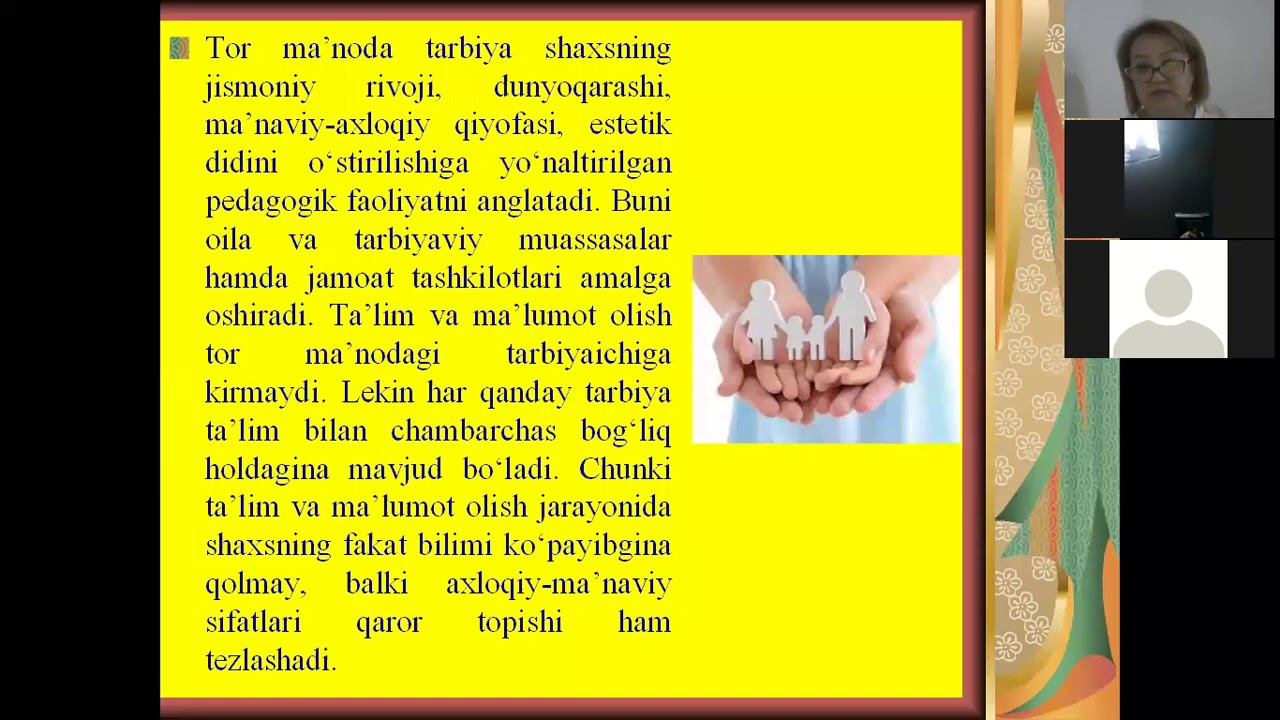 Mehnat tarbiyasi ma`naviy tarbiyaning negizi