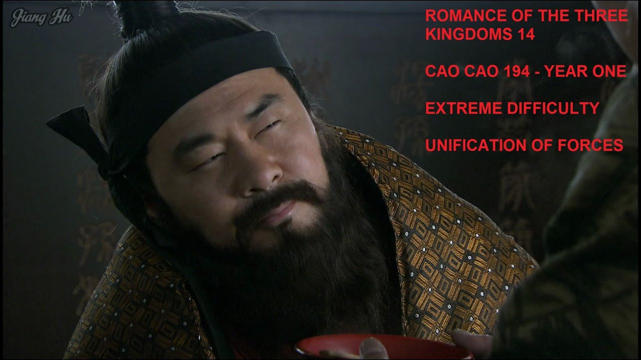 Romance of the Three Kingdoms 14 - Cao Cao 194 The Warlords Extreme Difficulty - Year One