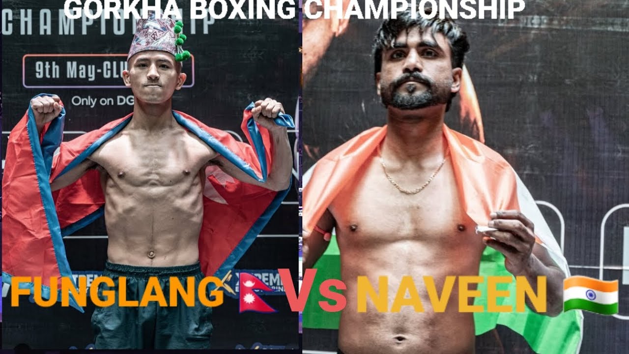 GORKHA BOXING CHAMPIONSHIP | FUNGLANG VS NAVEEN | Nepal vs India | Knock out Fight 