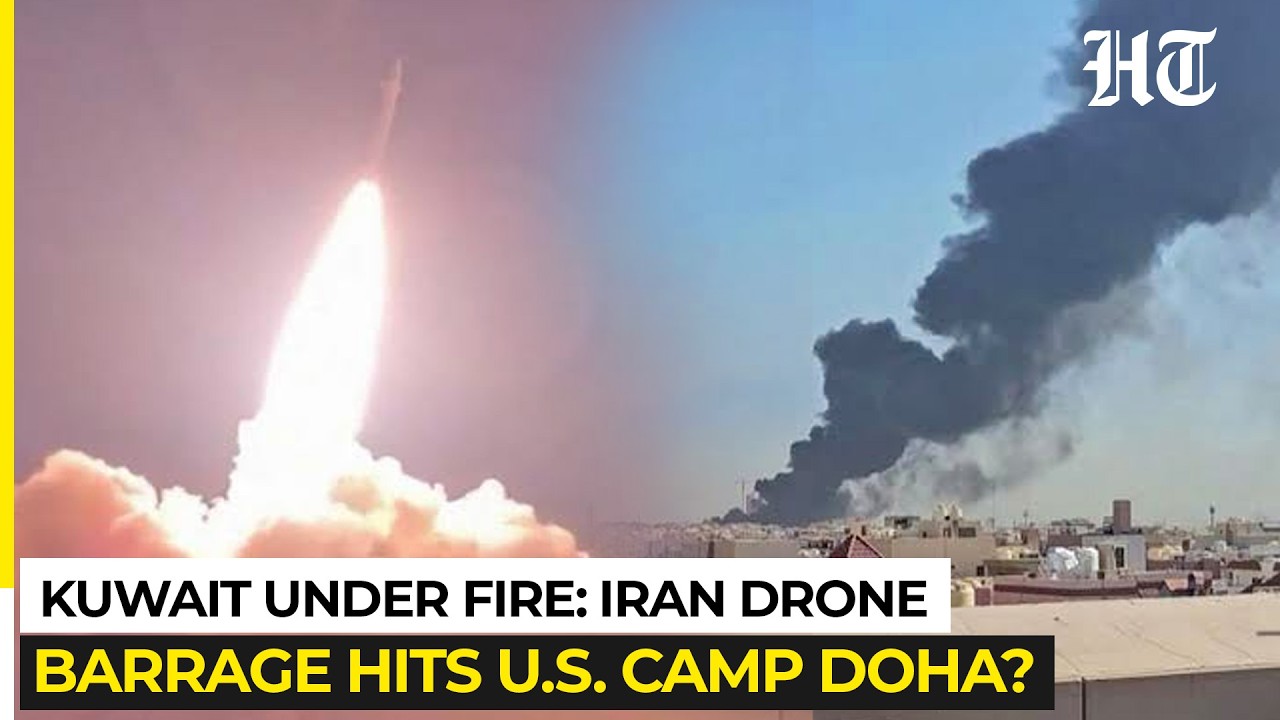 Военная база США Кэмп-Доха в Кувейте под обстрелом: Иран наносит ответный удар после 11 ночей уда...