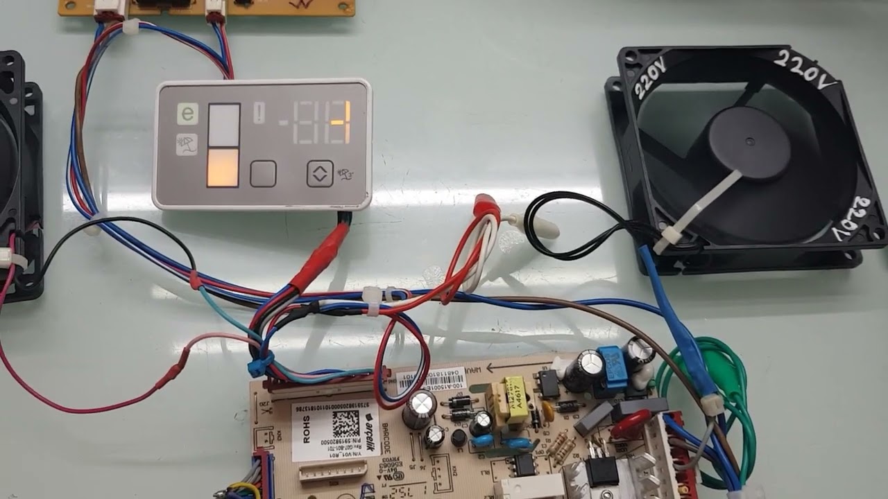 Thử Bo tủ lạnh Beko , Các model Bo khiển đời 2 và 3 Relay .