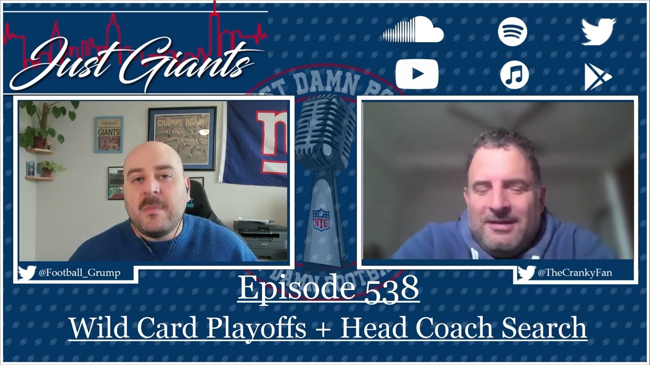 Episode 538 - Wildcard Playoffs and Head Coach Search