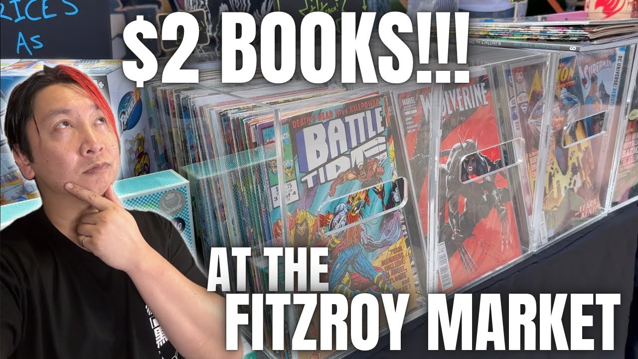 COMICS!!! at the Fitzroy Market