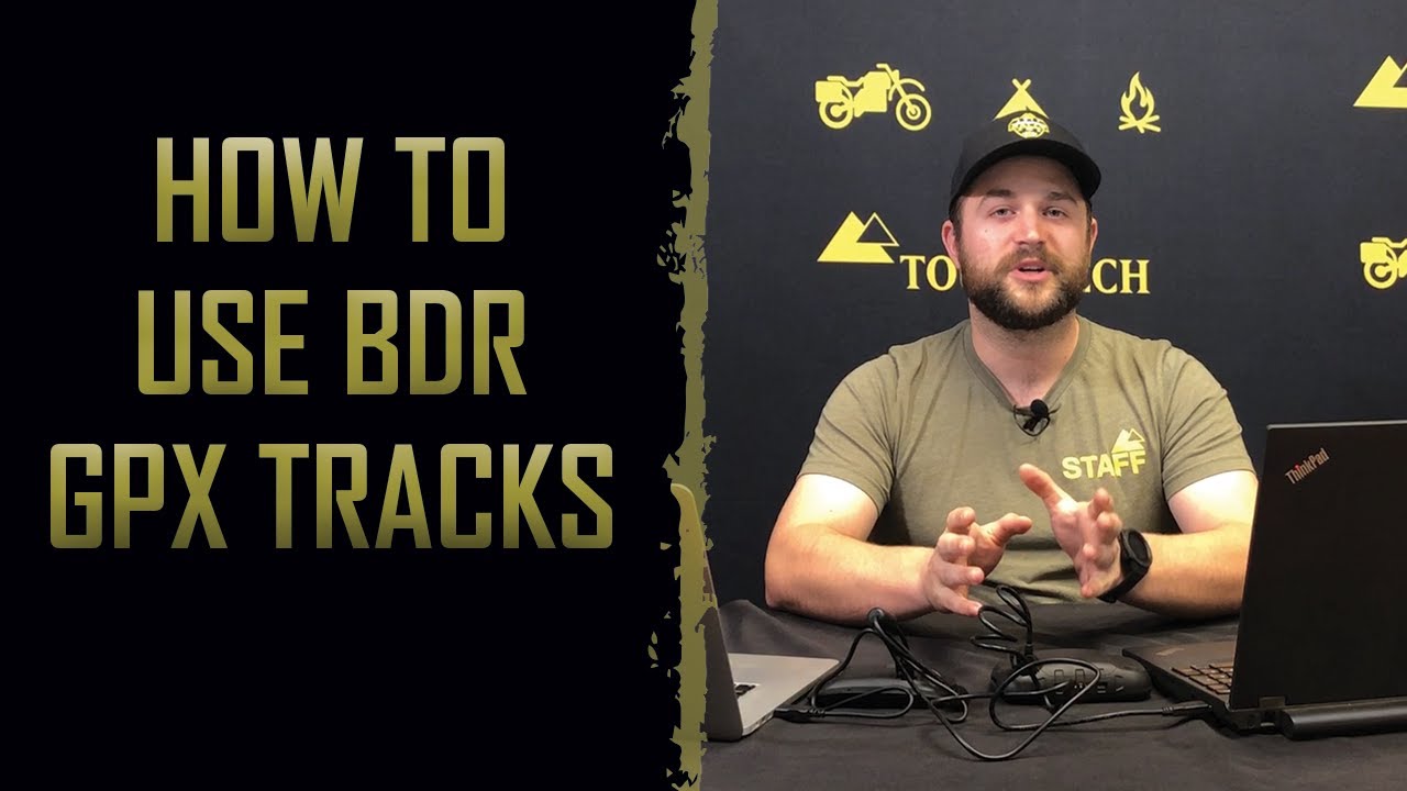 How to download BDR GPX tracks and upload to your GPS.