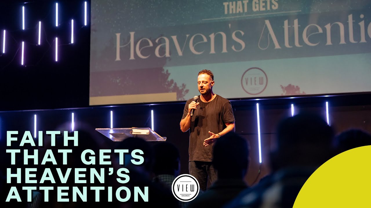 Faith that gets Heavens attention - Dieter Schroder AM