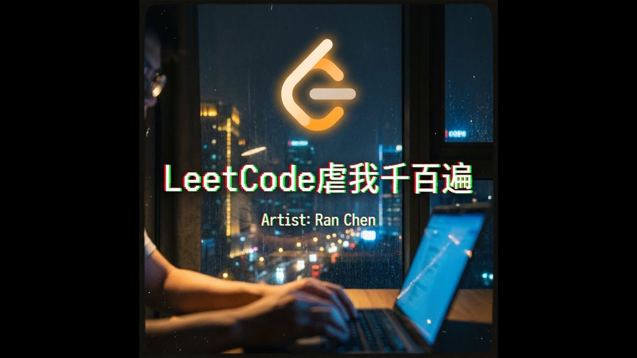 LeetCode虐我千百遍 (LeetCode Breaks My Heart) - Ran Chen (Official Lyric Video)
