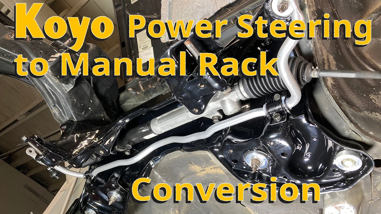 De-powering a Koyo Steering Rack