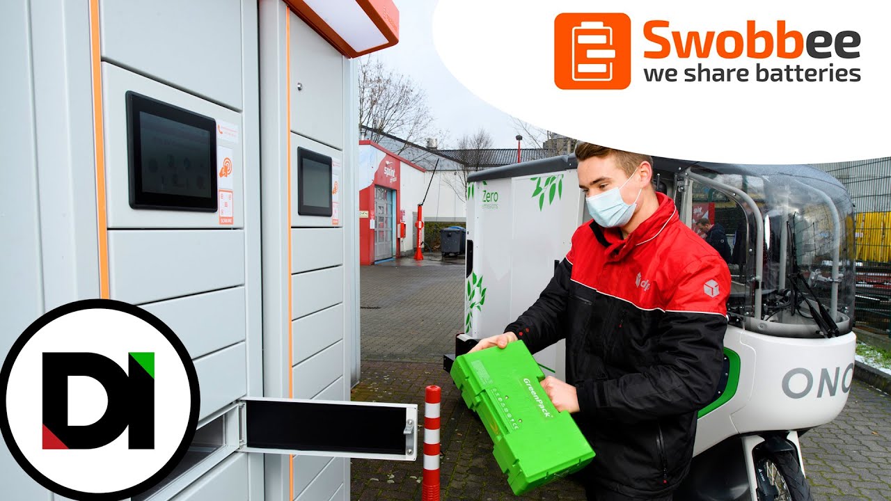 Battery Swap in Less Than 60 Seconds! | Swobbee