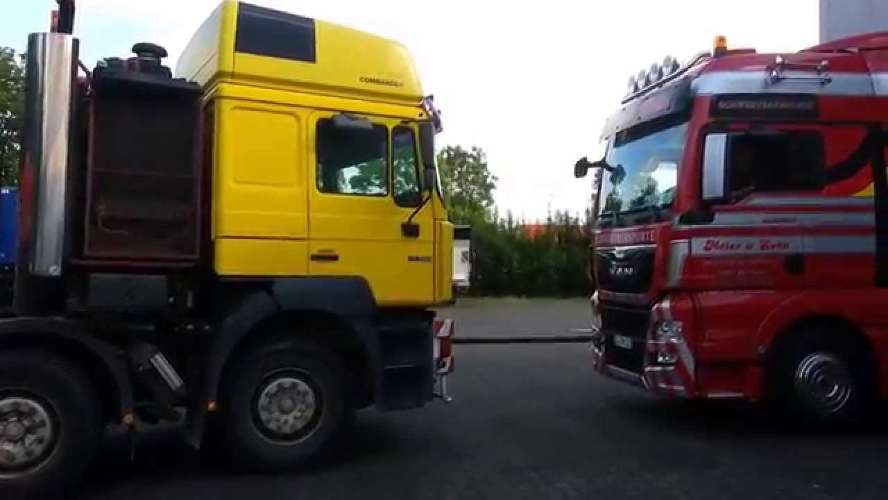 MAN 41.560 mit Motor-Problem