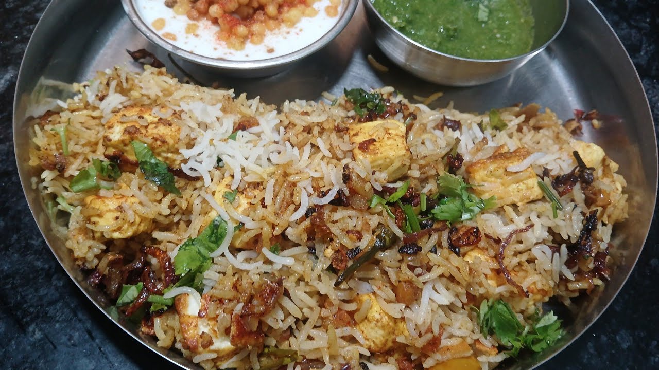 Paneer Biryani Restaurant Style | Ghar Par Perfect Dum Biryani