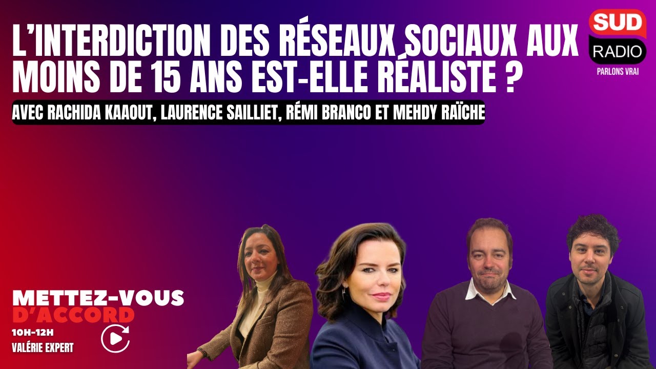 L’interdiction des réseaux sociaux aux moins de 15 ans est-elle réaliste ?