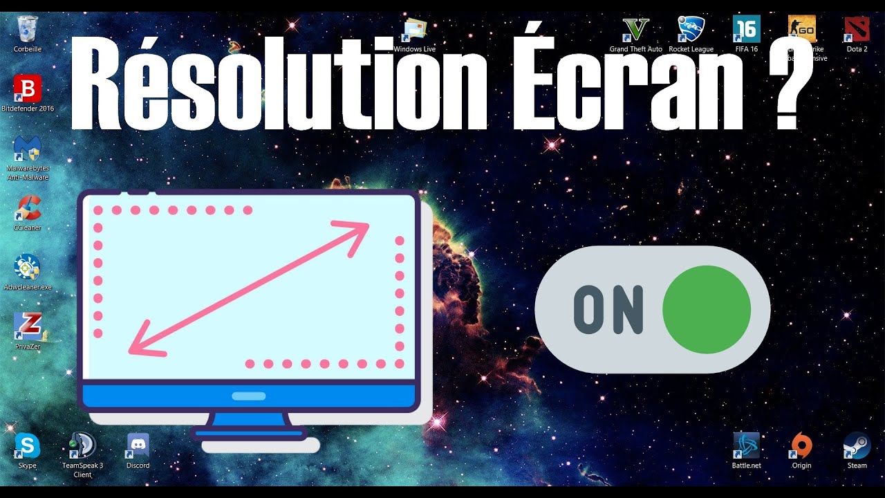 [Tuto] Comment changer la résolution de son écran d'ordinateur ?