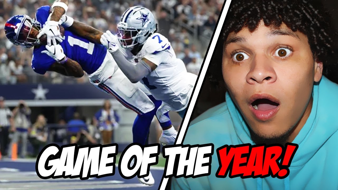Dallas Cowboys Fan Reacts To Cowboys Vs Giants