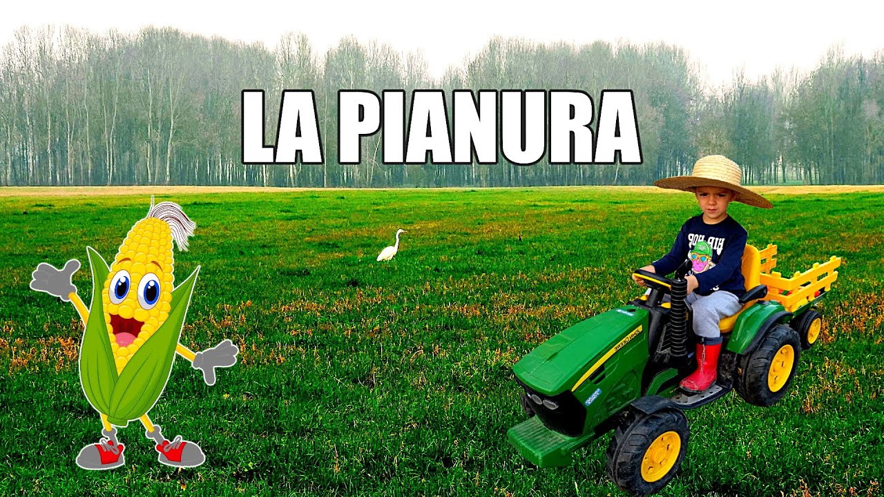 🌽🐖🌳🏭 LA PIANURA spiegata ai bambini - Lezione di Geografia per la Scuola Primaria 🌍📚
