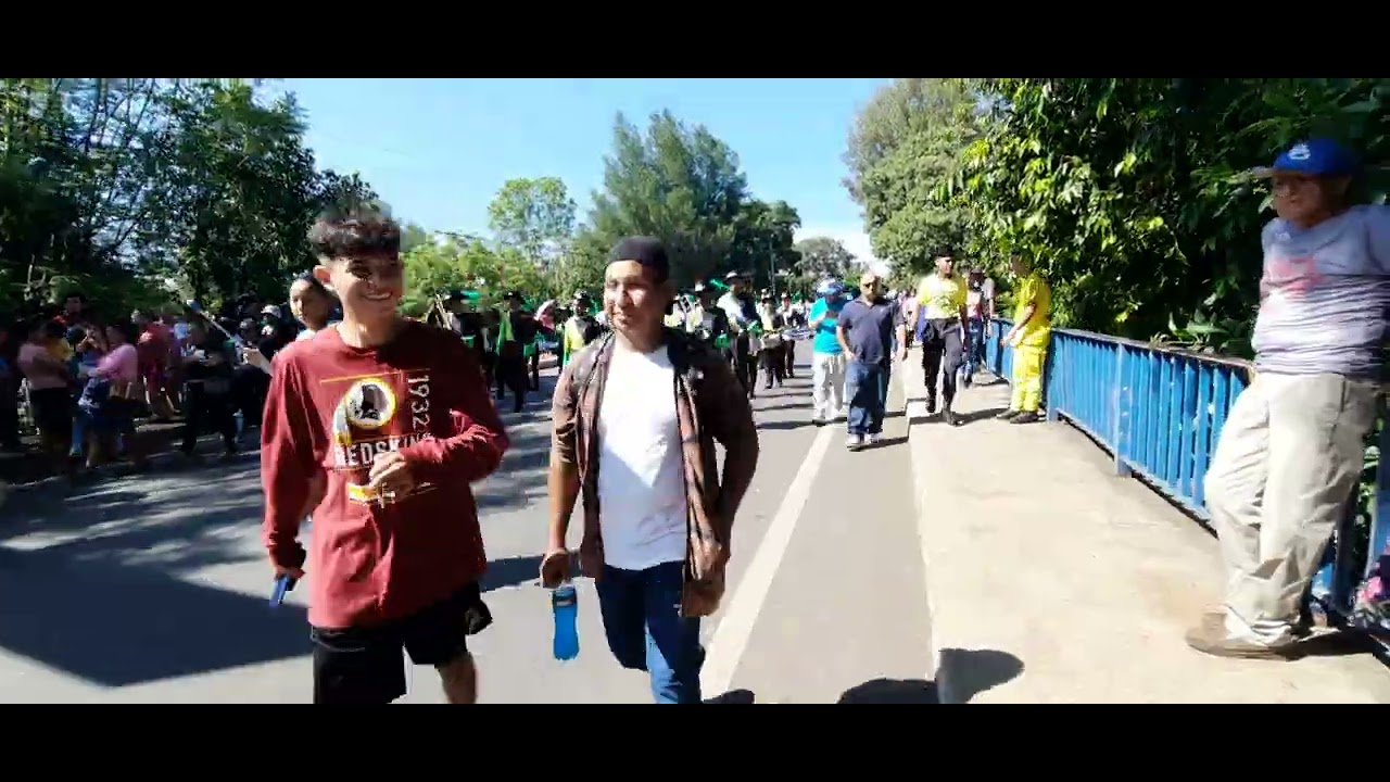 Celebrando la Independencia 2023 en El Congo, Santa Ana. El Salvador.