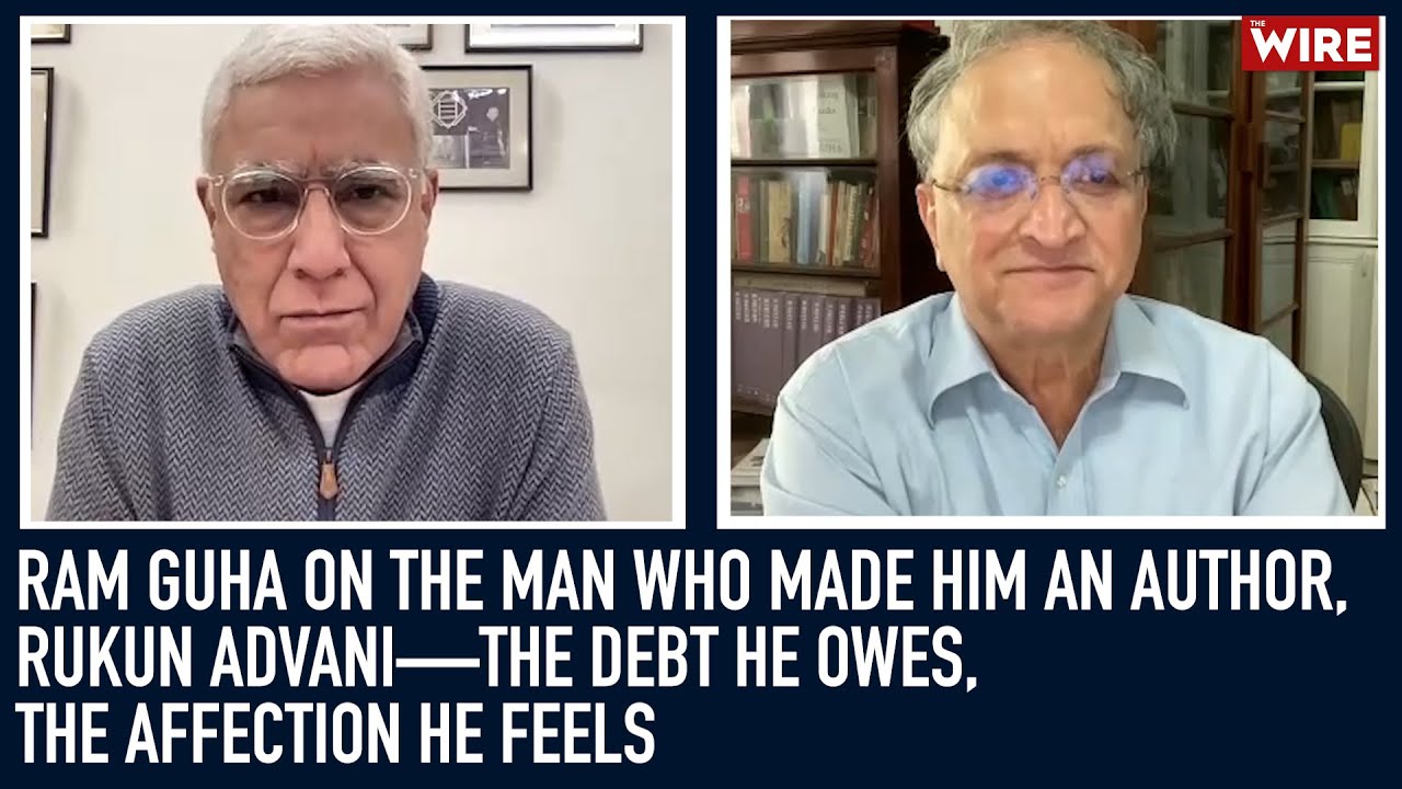 Ram Guha On the Man Who Made Him An Author, Rukun Advani—the Debt He Owes, the Affection He Feels