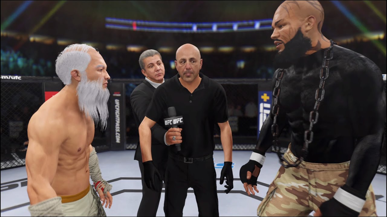 UFC 4 - Old Bruce Lee vs. Blackwork Bodybuilder - Super Dragon 🔥