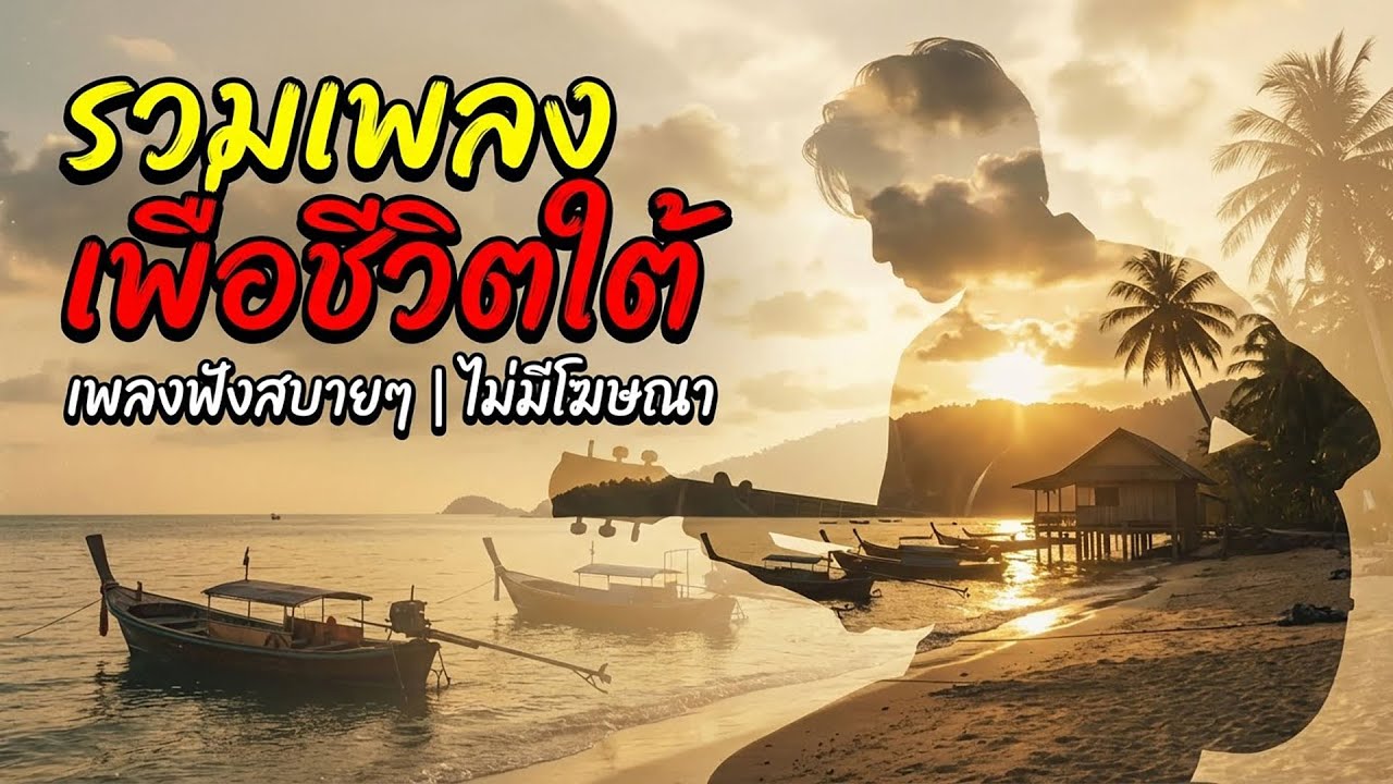 ใหม่ล่าสุด - รวมเพลงพื่อชีวิต -  ฟังเพลินยาวๆ【LONGPLAY】ไม่มีโฆษณาคั่น