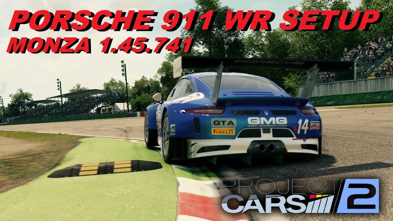Project CARS 2 Monza Porsche 911 GT3 World Record 1.45.741 Setup Tutorial