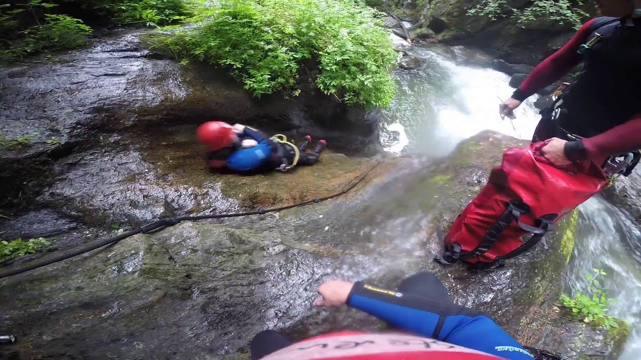 Canyoning-Tour /  Ötztal - Untere Auerklamm