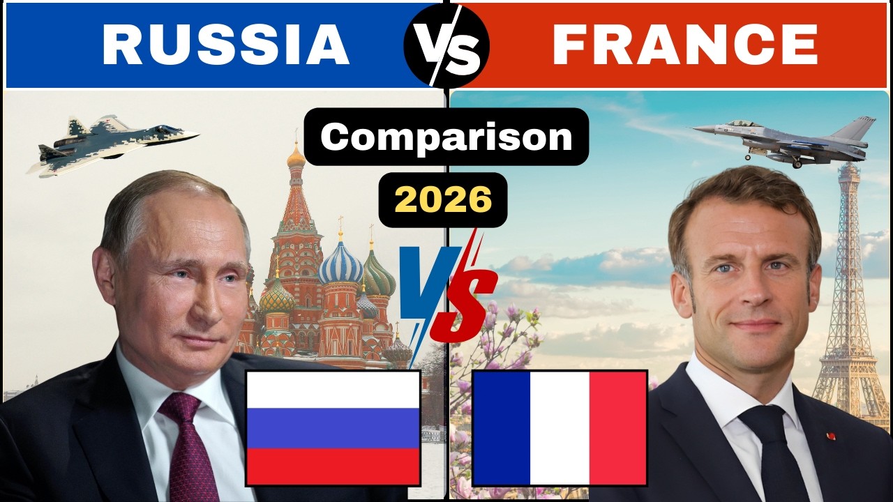 Russia vs France Military Comparison 2026 / France vs Russia Military Comparison 2026.