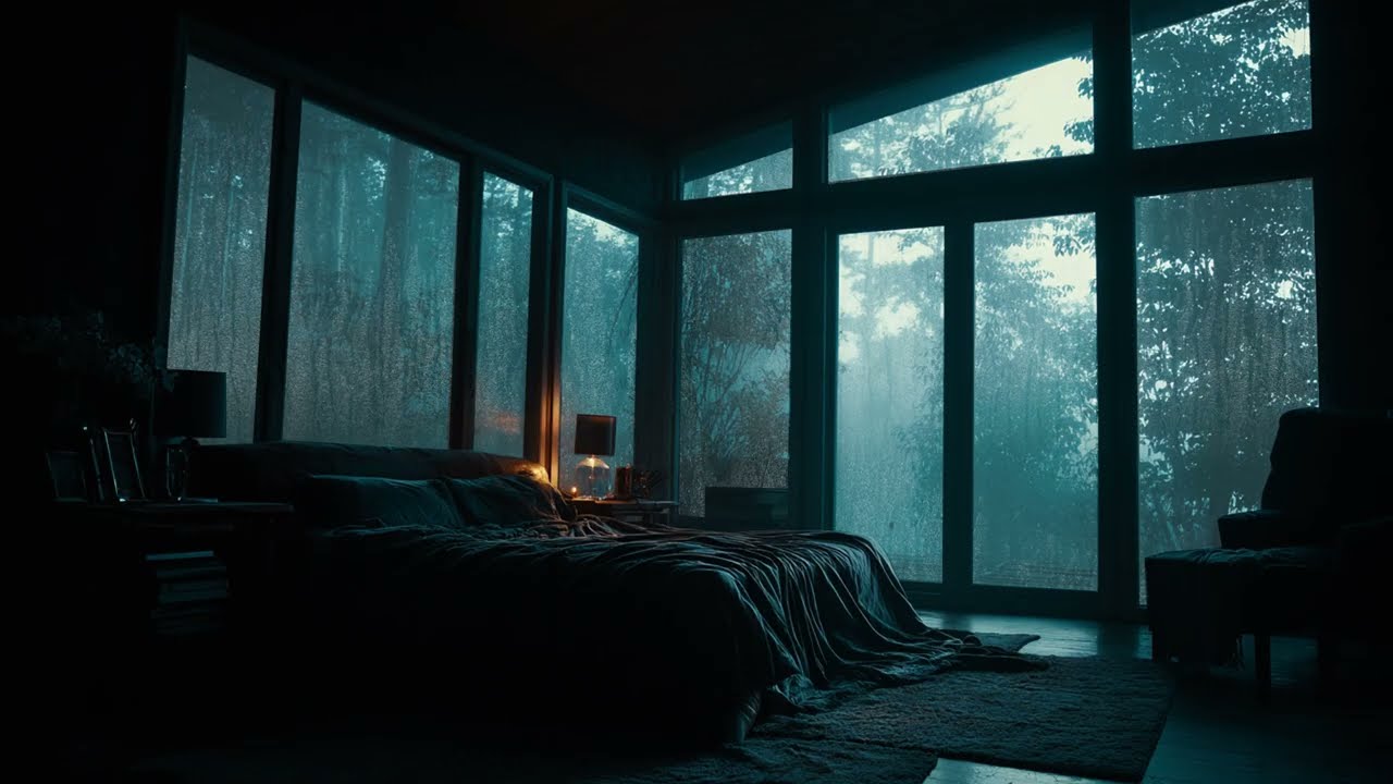 Pure Nature: Just Forest Rain and No Music - The Most Honest Bedroom ASMR for Relaxation