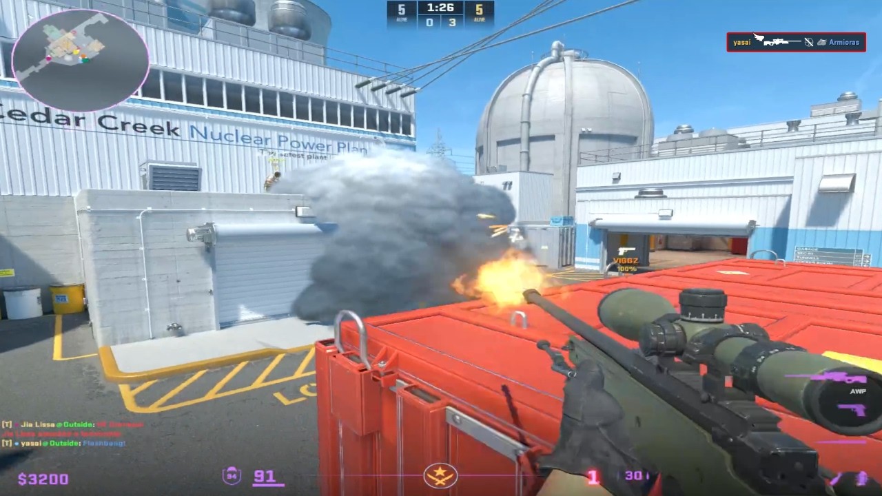 2 INSANE JUMP NOSCOPES ON NUKE