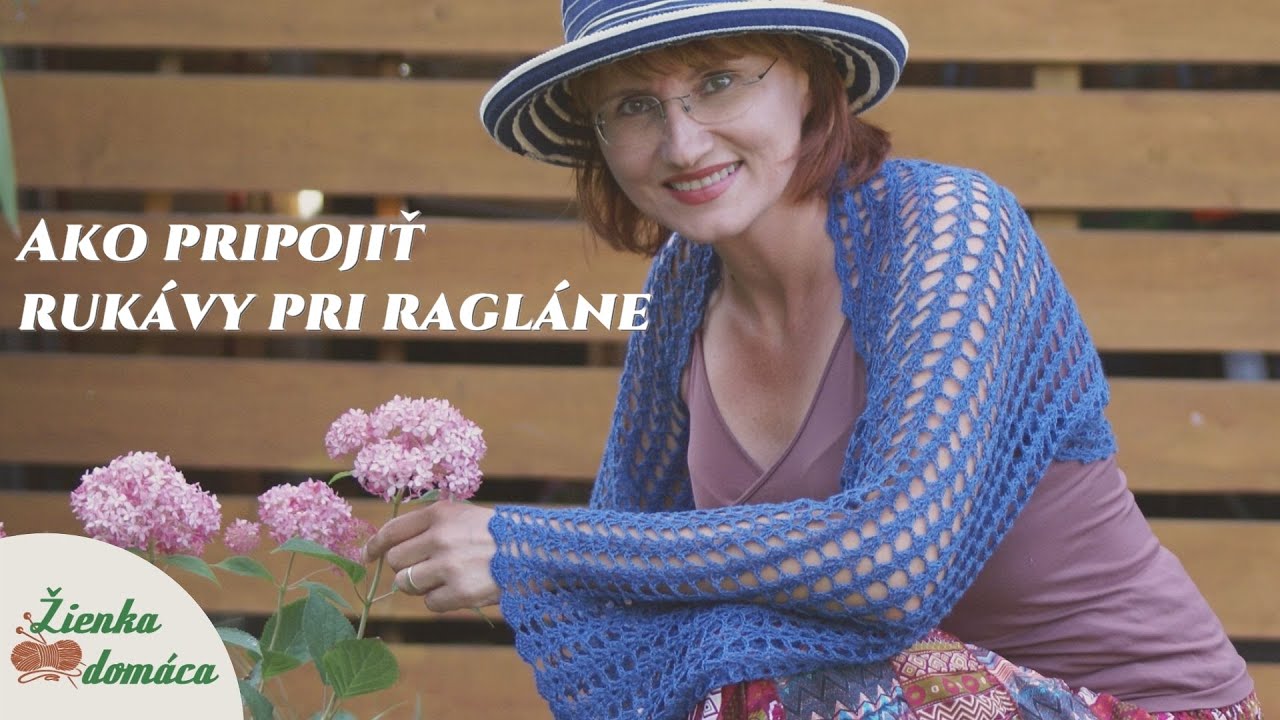 Pripojenie rukávov pri raglánovom pletení