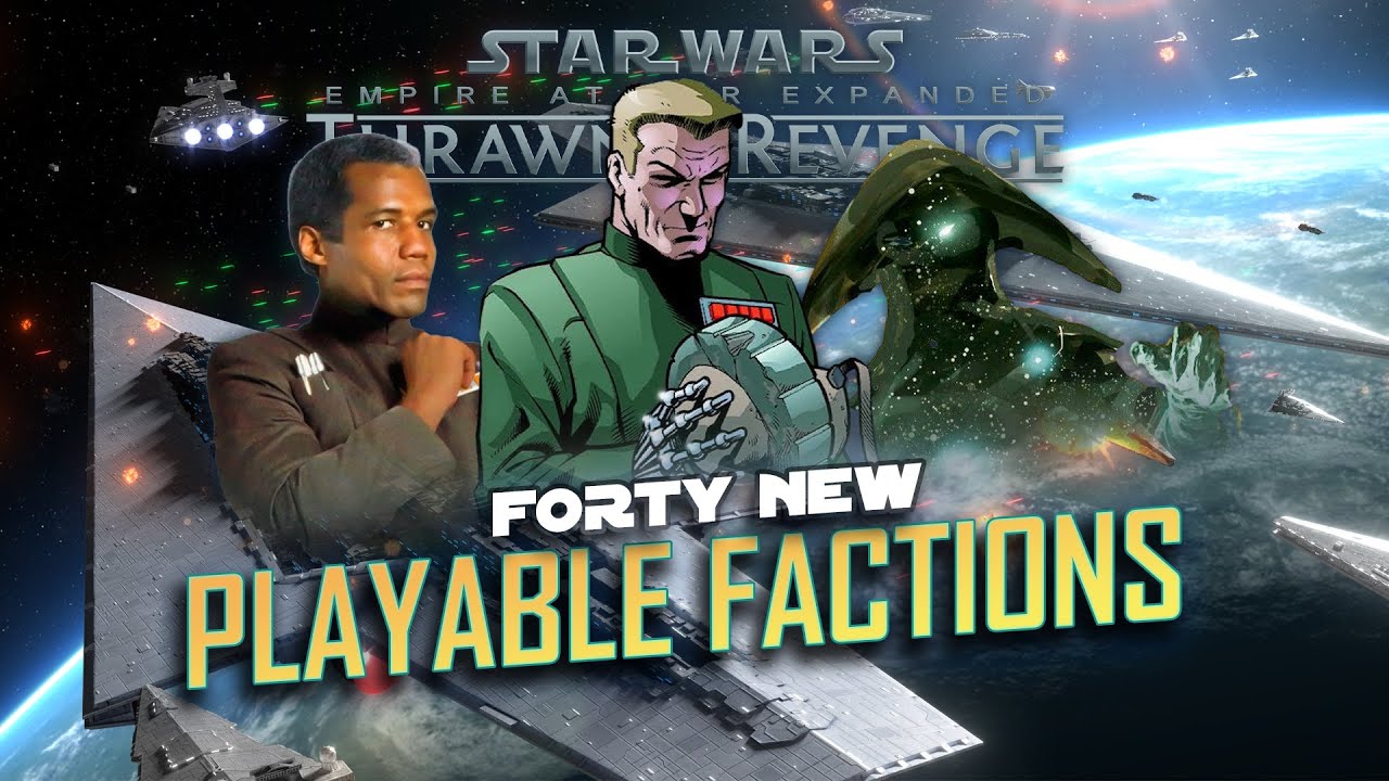 Играйте за любого младшего военачальника в Empire at War: Thrawn's Revenge!